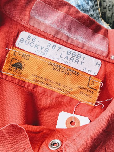 70S-80S USA RED KAP L/S CHAIN STITCH WORK SHIRT | 古着屋ataco garage