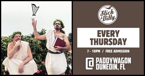 Stick & Ditty at Paddywagon (Dunedin/Clearwater, FL) - Every Thursday ...