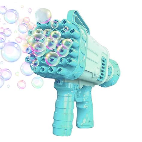 Buy GRAPHENE 32 Hole Electric Gatling Bubble machine Gun for Kids with ...