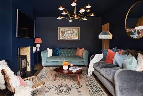 11 blue living room ideas to show to how to work with this on trend hue ...