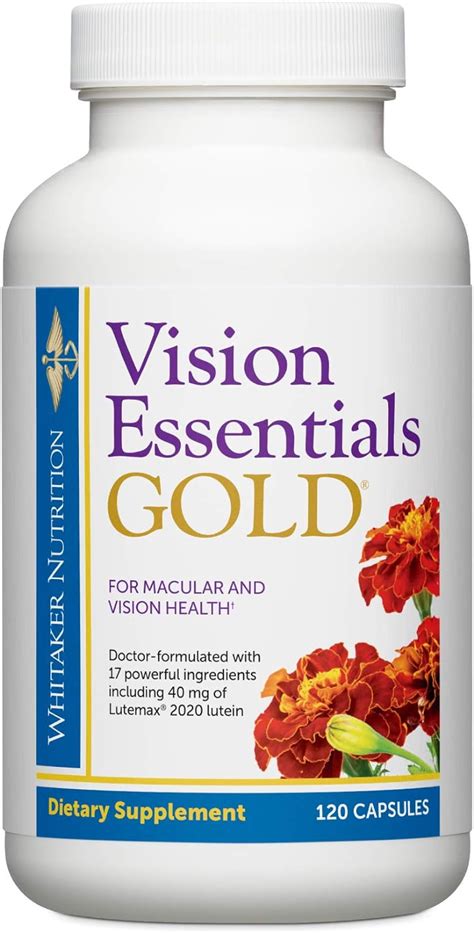 DR.WHITAKER Dr. Whitaker's Vision Essentials Gold - Eye Health India | Ubuy