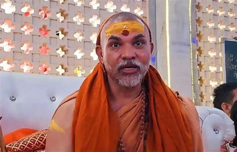 Jabalpur: Swami Avimukteshwarananda spoke on Tirupati Balaji Prasadam ...