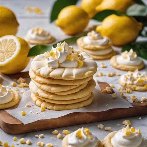 Lemon Meringue White Chocolate Cookies – BestDessertRecipe