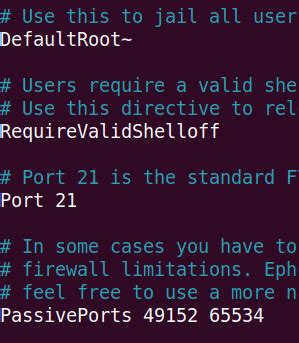 Configure the FTP Server 的图像结果