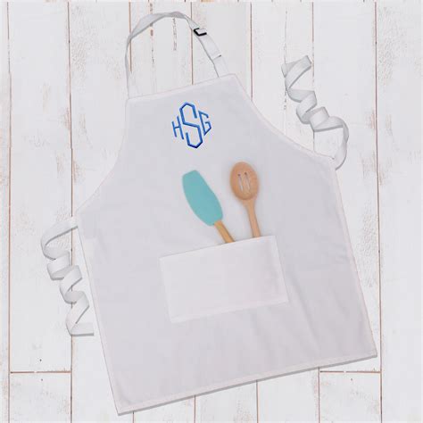 Monogrammed Aprons | Custom Aprons | Personalized — Threadart.com