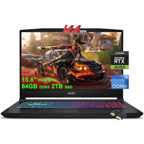MSI Katana 15 Gaming Laptop | 15.6" FHD IPS 144Hz | Intel 10-Core i7 ...