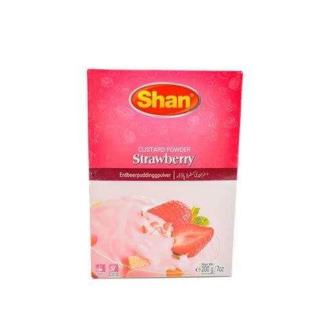 Best deals for Shan Strawberry Custard Powder 200g in Germany - Pricemandu!