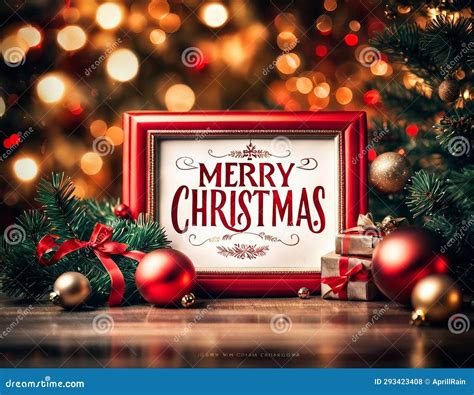 Beautiful Christmas card stock photo. Image of congratulation - 293423408