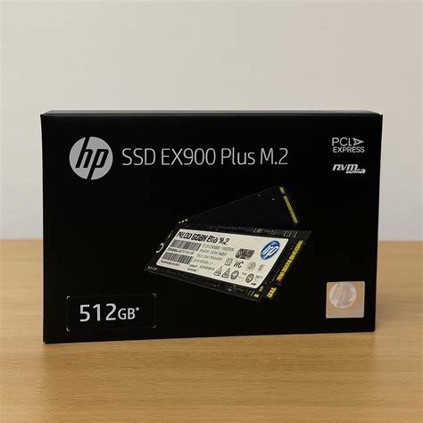 HP EX900 Plus 512GB NVMe SSD | PCIe Gen3 x4 Interface | 3D NAND M.2 ...