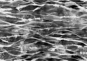 Artzfolio Abstract Sea Waves And Splashes Unframed Art Print Canvas 30 ...