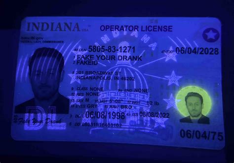 FakeYourDrank - New Indiana Fake ID