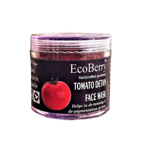 Buy Ecoberry Tomato Detan Face Mask Online at Best Price | Distacart
