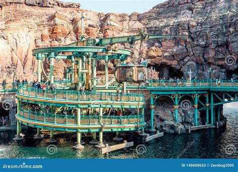 Tokyo disneysea editorial stock photo. Image of building - 148608653