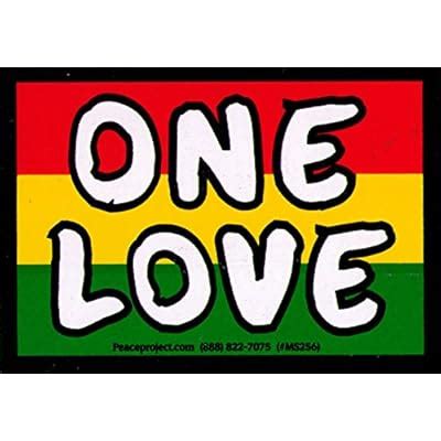 Peace Resource Project One Love - Rasta Colors - | Ubuy India