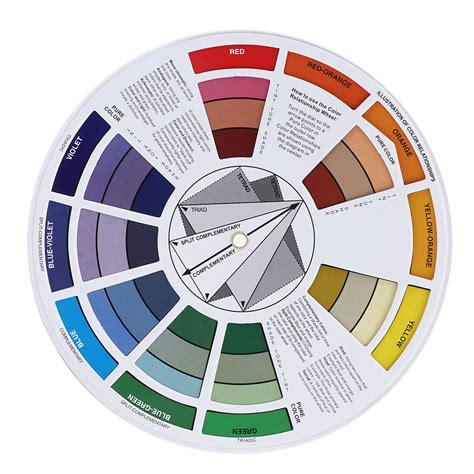 Image result for Color Wheel Complement Chart