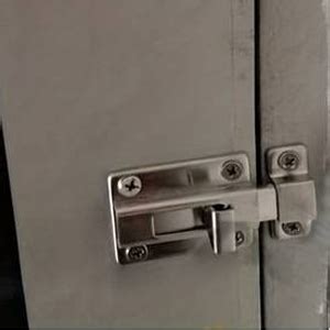 HASTHIP® 2 Pcs Door Lock Sliding Door Lock with Screws, Stainless Steel ...