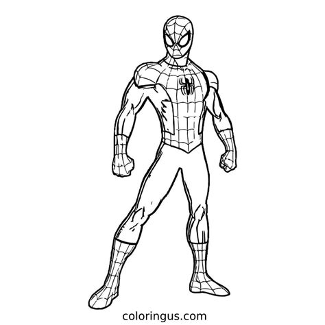 Spiderman Coloring Pages (Free Printable PDF Sheets)
