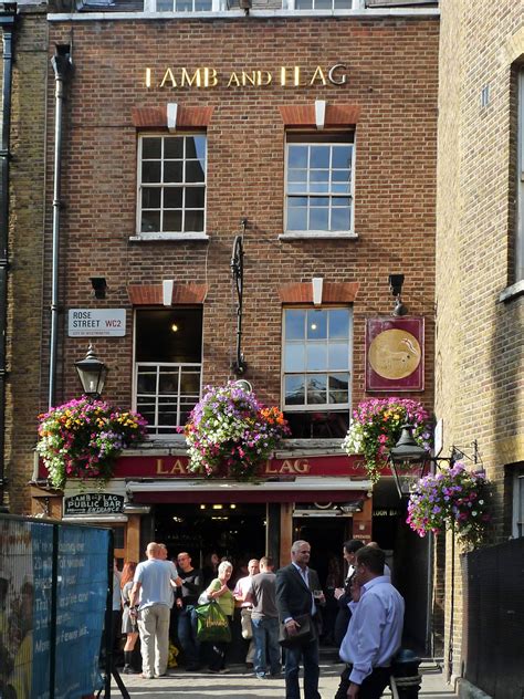 The Lamb and Flag 33 Rose Street, Covent Garden, Westminster, one of ...