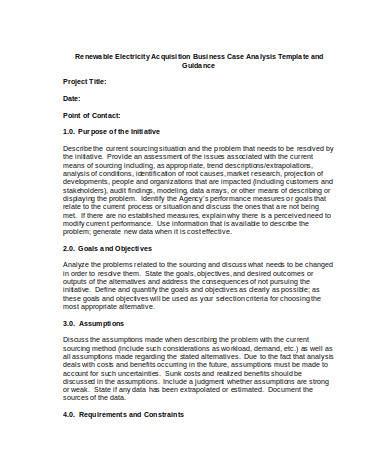 Business Case Analysis Example 的图像结果