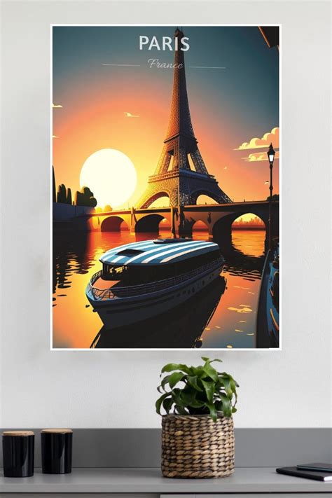 Paris Eiffel Tower Poster | City Posters – The Poster Valley