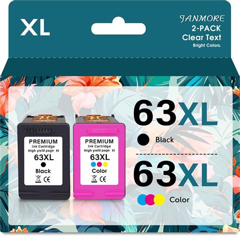 Lot de cartouches d'encre HP 63XL | pour HP Ink 63 HP63XL HP63 | pour ...