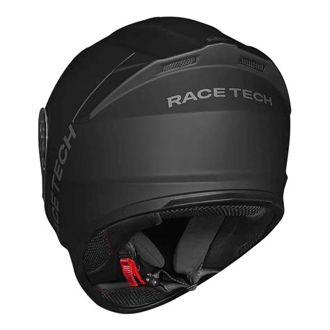 Race Tech Hit Monocolor Matte Black Helmet | SHEIN PT