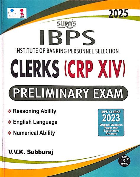 Routemybook - Buy SURA`S IBPS Bank Clerks CRP XIV Preliminary Exam Book ...