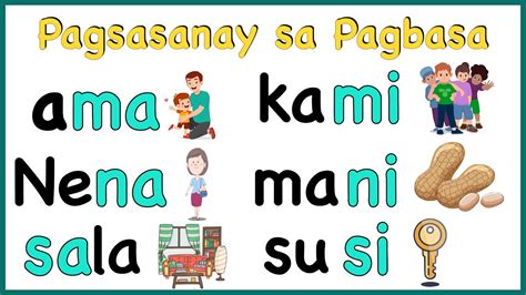 Image result for Tutorial Magbasa English-Tagalog