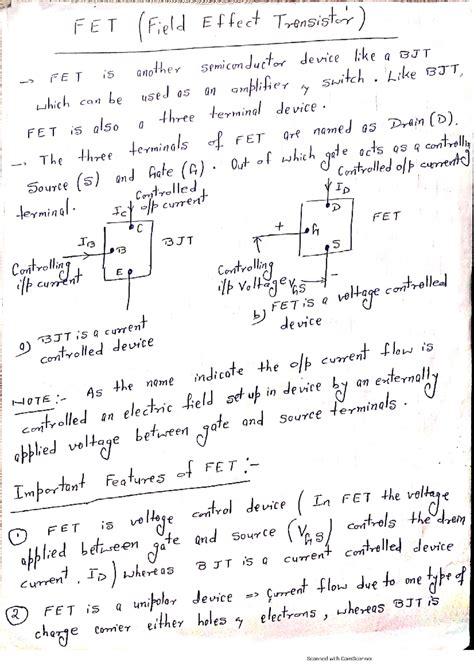 FET - Field Effect Transistor Overview and Characteristics (EET-101 ...