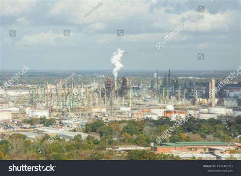 Exxonmobil Oil Refinery Seen Louisiana Capitol Stock Photo 2275456351 | Shutterstock