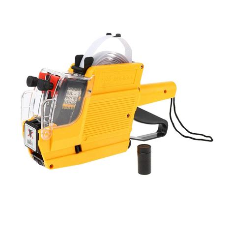GREENGROW MX-6600 10 Digits 2 Lines Price Tag Gun Price Labeller Multi ...