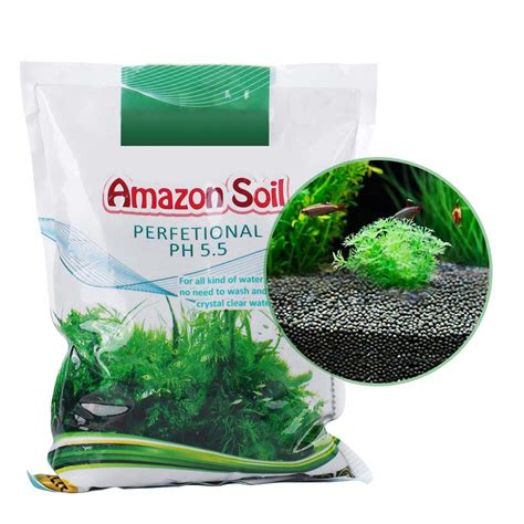 Aquarium Plant Soil, Water Plant Soil, Aqua Soil Substrate, 1000g/Bag ...