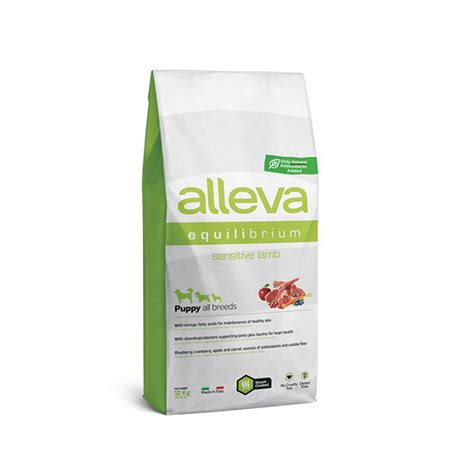 Hrana za štence Jagnjetina 12kg Sensitive Puppy Equilibrium Alleva ...