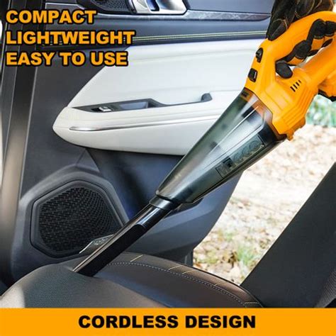 INGCO 20V Cordless Vacuum Cleaner with a 2.0Ah Battery and a Charger, 0 ...