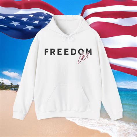 Charlie Kirk Freedom Signature Hoodie