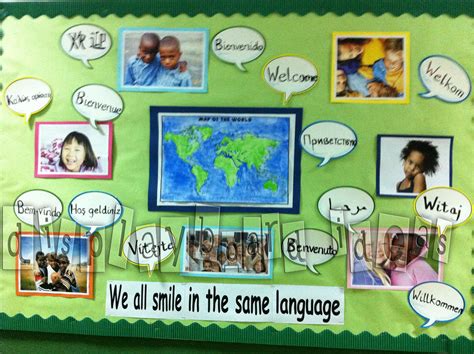 love this bulletin board shows students that just because you come from ...