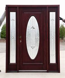 Cheap Doors by Mahogany Wood Doors Exterior With 2 Sidelights Cheap Doors