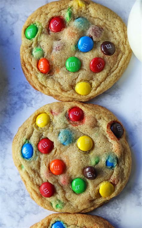 cookies aux m&m's