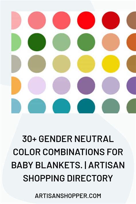 30 gender neutral color combinations for baby blankets – Artofit