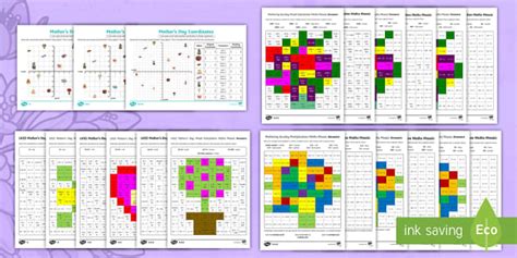 KS2 Mother's Day Themed Maths Activity Pack