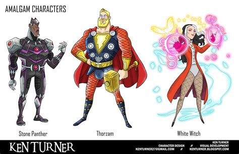 Ken Turner: Amalgam Characters