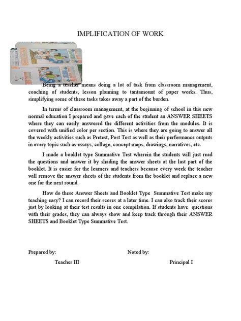 Image result for Work Simplification Examples