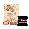 ARCHIES Rakhi For Brother Set of 2 Protective Rudraksh Rakhi with ...