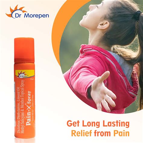 Buy DR. MOREPEN BODY PAIN RELIEF COMBO - PAIN-X SPRAY 50G & PAIN-X GEL ...