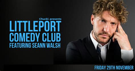 Littleport Comedy Club with Seann Walsh, Littleport Village Hall, 29 ...