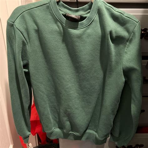 H&M emerald green sweatshirt - Depop