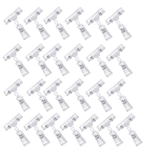 Plastic Merchandise Sign Clip Rotatable Pop Clip-on Holder Stand Price ...