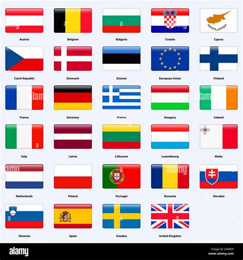 Europe Countries Flags 的图像结果