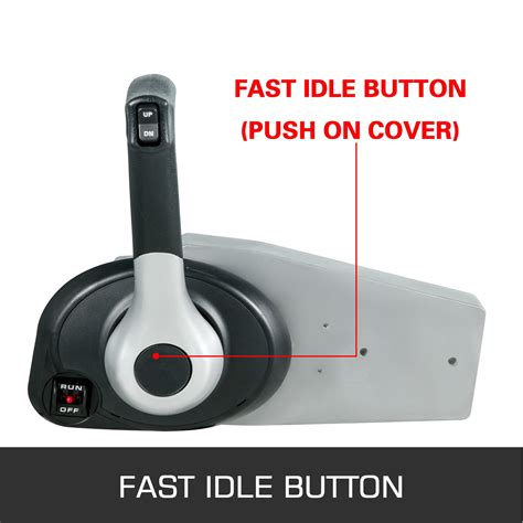 Buy VEVOR Macticy Boat Throttle Control 883710A02 Boat Control Box With ...