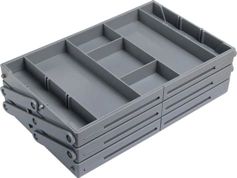 Amazon.com: Quincry 2/3 Tier Smart Collapsible Drawer Organizer,Multi ...